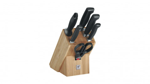 Noże w bloku Zwilling 35068-002-0 Four Star kpl 7el - Galeria zdjęcie 1