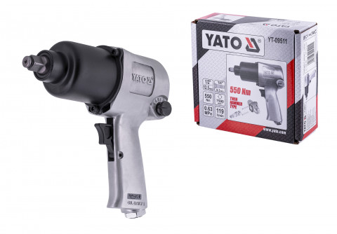 Klucz pneumatyczny 1/2" 550 Nm YT-09511 Yato - Galeria zdjęcie 1