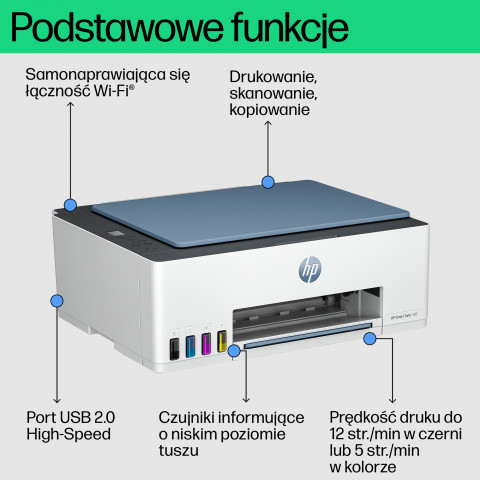 Urządzenie wielofunkcyjne HP Smart Tank 585 1F3Y4A - Galeria zdjęcie 12
