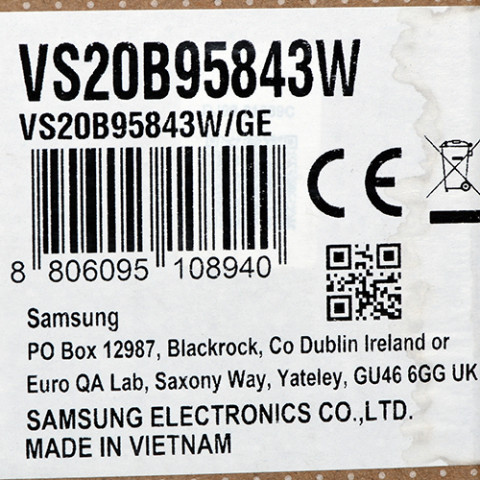 Odkurzacz pionowy Samsung Bespoke Jet Plus Complete VS20B95843W/GE - Galeria zdjęcie 36