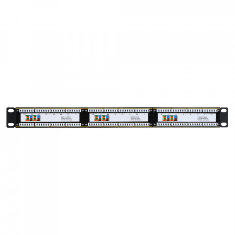 Alantec-Patch panel 1U 19" UTP kat6 IDC Q-lantec - Galeria zdjęcie 3