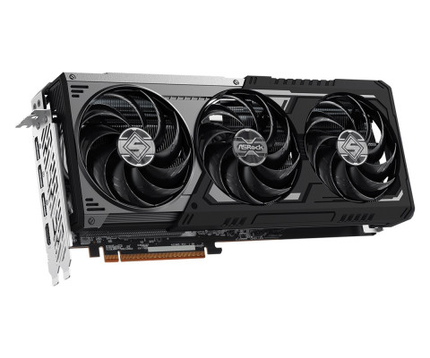 Karta graf. Asrock RX9070XT Steel Legend Dark 16GB - Galeria zdjęcie 4