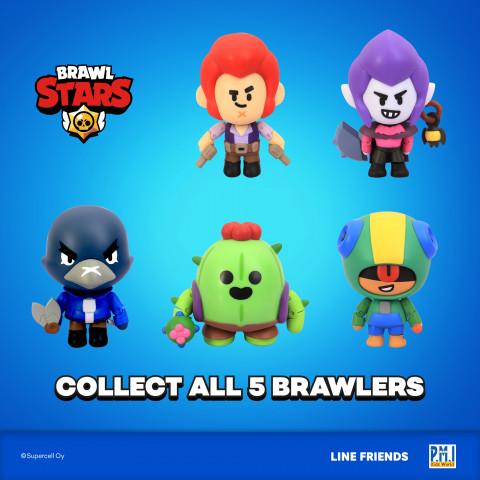 BRAWL STARS S1 ACTION FIGURES 11cm - 2 PACK VER.A - Galeria zdjęcie 5