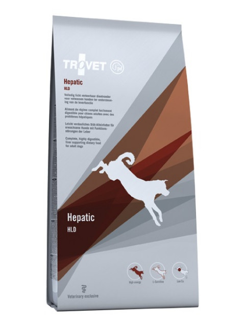 TROVET Hepatic HLD z kurczakiem - sucha karma dla psa - 3 kg - Galeria zdjęcie 1