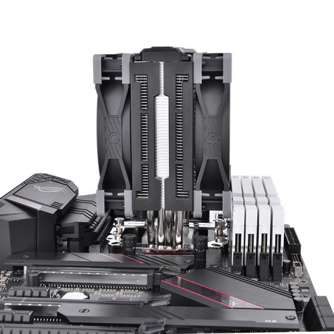 THERMALTAKE TOUGHAIR 510 180W 4X 6MM MIEDŹ 2X12 CM - Galeria zdjęcie 5