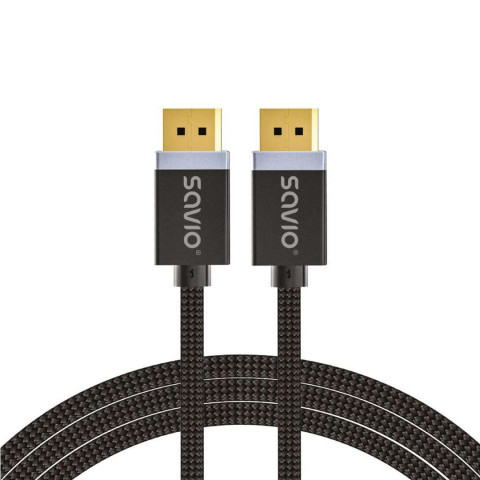 SAVIO KABEL DISPLAYPORT (M) – DISPLAYPORT (M) V1.4 - Galeria zdjęcie 1