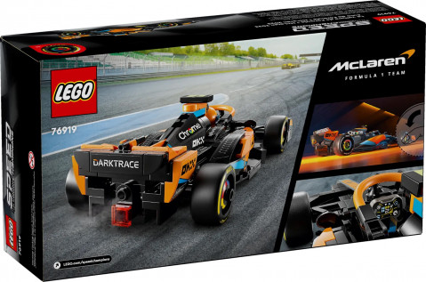 LEGO Speed Champions 76919 Samochód wyścigowy McLaren Formula 1 wersja 2023 - Galeria zdjęcie 2