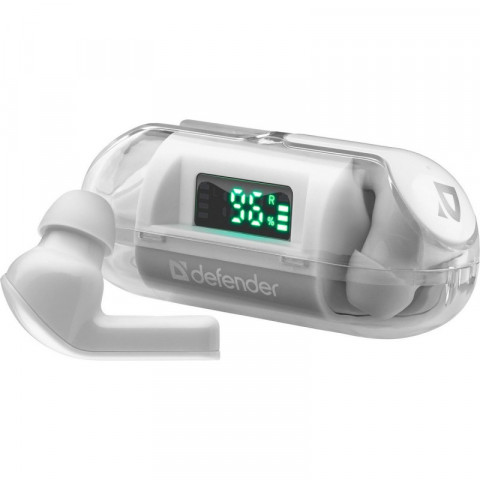 DEFENDER SŁUCHAWKI BLUETOOTH TWINS 916 BIAŁE - Galeria zdjęcie 7