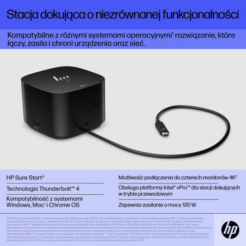 Stacja dokujaca HP Thunderbolt Dock G4 USB-C 120W - Galeria zdjęcie 12
