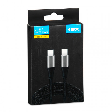 KABEL I-BOX USB TYP-C 60W 1M PD/QC - Galeria zdjęcie 2