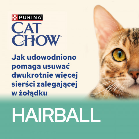 Purina Cat Chow Hairball z kurczakiem i zieloną fasolką w sosie - mokra karma dla kota - 85 g - Galeria zdjęcie 7