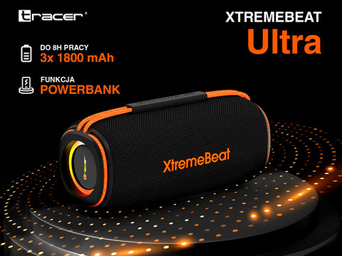 TRACER GŁOŚNIK TWS XTREMEBEAT ULTRA BLUETOOTH RGB - Galeria zdjęcie 3