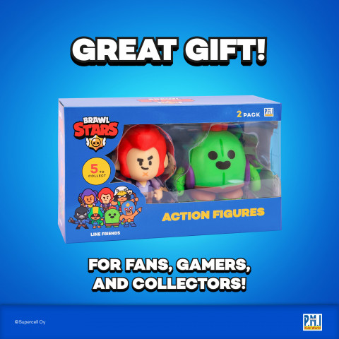 BRAWL STARS S1 ACTION FIGURES 11cm - 2 PACK VER.A - Galeria zdjęcie 7