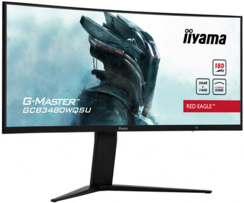 MONITOR IIYAMA LED 34" GCB3480WQSU-B1 180Hz - Galeria zdjęcie 3