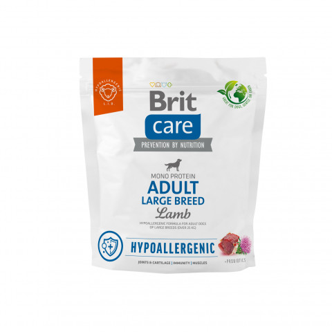 BRIT Care Hypoallergenic Adult Large Breed Lamb - sucha karma dla psa - 1 kg - Galeria zdjęcie 1