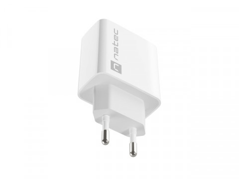 NATEC ŁADOWARKA SIECIOWA RIBERA USB-A 18W BIAŁA - Galeria zdjęcie 5