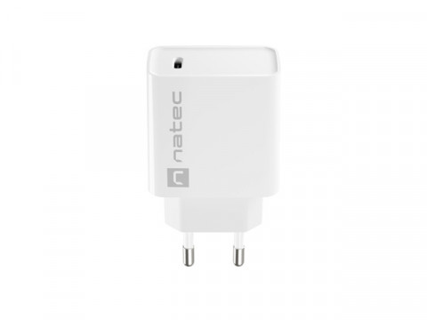 NATEC ŁADOWARKA SIECIOWA RIBERA USB-C 20W PD BIAŁA - Galeria zdjęcie 6