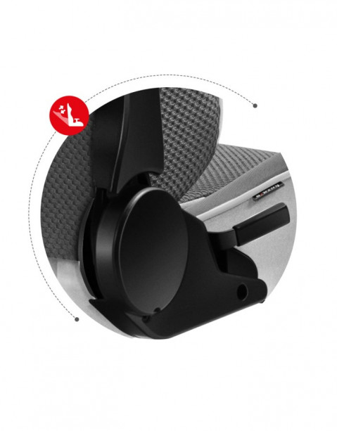 Fotel gamingowy Huzaro Force 6.2 White Mesh - Galeria zdjęcie 18