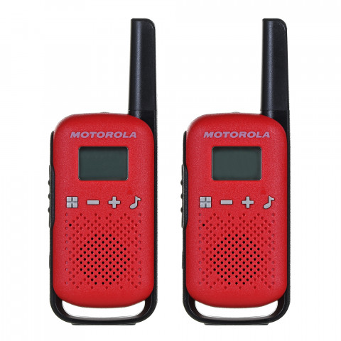 Motorola krótkofalówka T42 PMR TLKR czerwone - Galeria zdjęcie 1