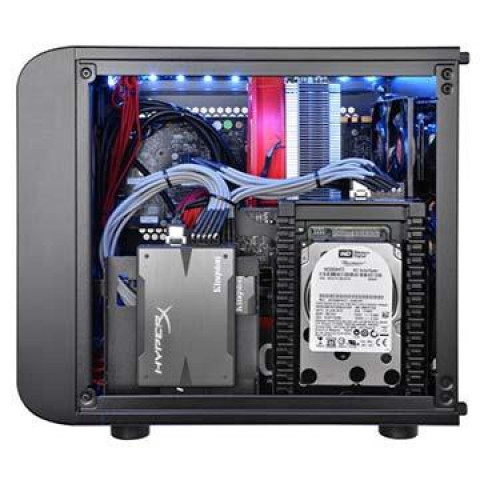 Obudowa Thermaltake Core V1 MiniITX IS UB3.0 Window - Black - Galeria zdjęcie 25
