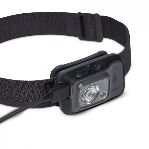 Latarka czołowa Black Diamond COSMO 350-R HEADLAMP GRAPHITE One Size - Galeria zdjęcie 5