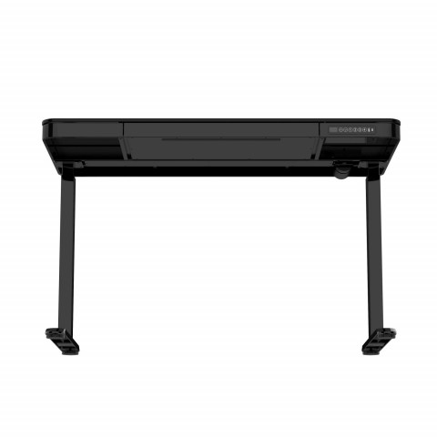 Zestaw Biurko TUCKANO czarne + Fotel ergonomiczny GEMBIRD czarny - Galeria zdjęcie 4