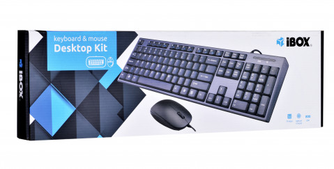 ZESTAW I-BOX DESKTOP KIT KLAW. I MYSZ PRZEWODOWE - Galeria zdjęcie 7