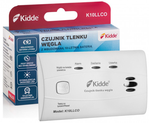 Czujnik dymu i tlenku węgla K10LLCO KIDDE - Galeria zdjęcie 8