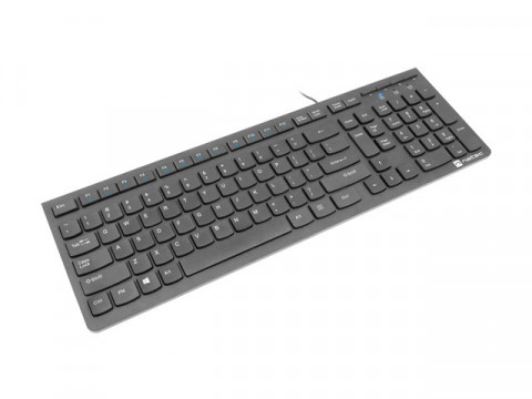 NATEC KLAWIATURA DISCUS 2 US SLIM CZARNA - Galeria zdjęcie 6