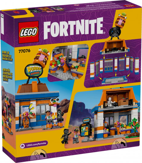 LEGO FORTNITE 77076 DURRR BURGER RESTAURANT - Galeria zdjęcie 2