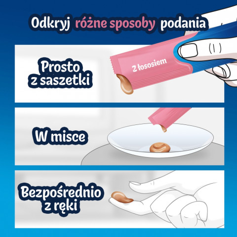 PURINA Felix Deli Moments Łosoś - przysmak dla kota - 4x10g - Galeria zdjęcie 3