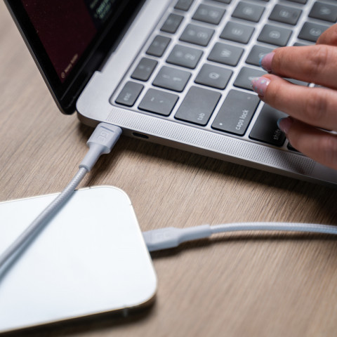GREEN CELL KABEL KABGC07W USB-C - LIGHTNING 1M MFI - Galeria zdjęcie 3