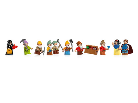 LEGO 43242 Disney Chatka Królewny Śnieżki i siedmiu krasnoludków - Galeria zdjęcie 9