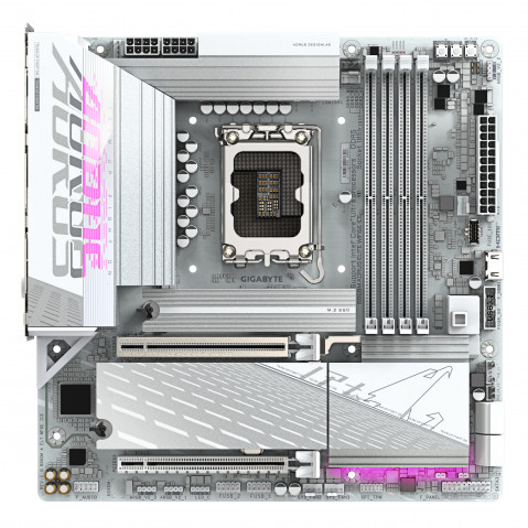 Płyta główna Gigabyte B860M AORUS ELITE WF6E ICE - Galeria zdjęcie 2