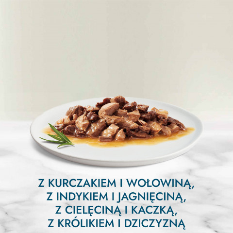 GOURMET PERLE Duet Mięsny - mokra karma dla dorosłego kota - 4x85g - Galeria zdjęcie 7