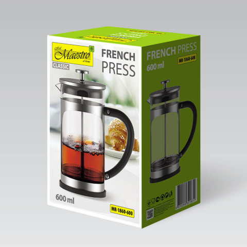 Prasa francuska MAESTRO 600ML MR-1860-600 - Galeria zdjęcie 5