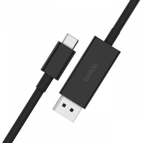 Kabel Belkin Connect USB-C to DisplayPort 1.4 Cable 2m Black - Galeria zdjęcie 2