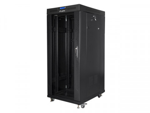 LANBERG SZAFA STOJĄCA RACK 19" 27U 800X1000 CZARNA - Galeria zdjęcie 2