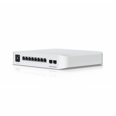 Switch Ubiquiti UniFi Pro 8 PoE 10p PoE ( PoE+: 6; PoE++: 2;) Managed Gigabit/10G (USW-Pro-8-PoE-EU) - Galeria zdjęcie 3