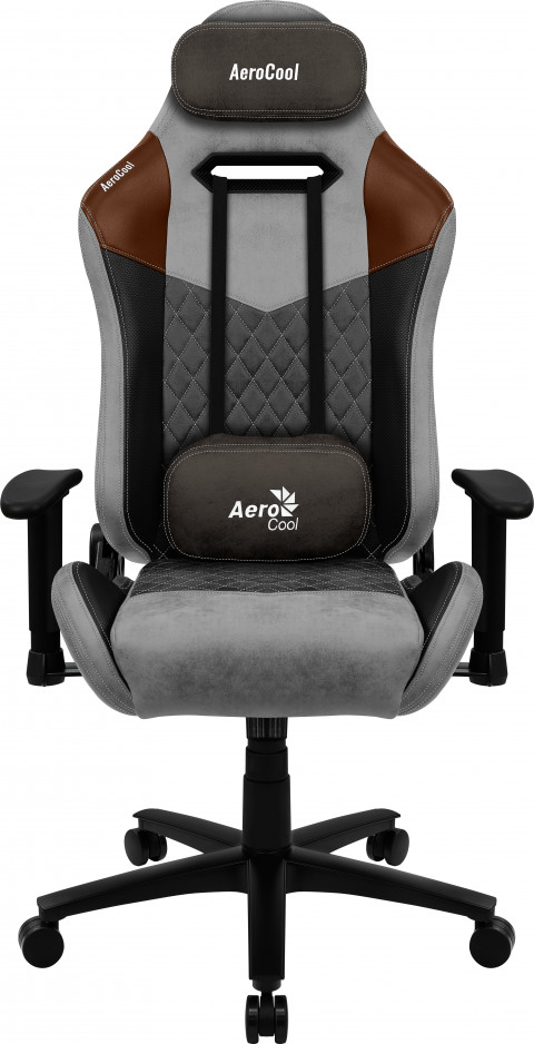 FOTEL GAMINGOWY AEROCOOL AC-280 DUKE SZARY - Galeria zdjęcie 1