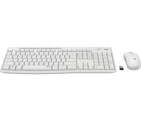 ZESTAW LOGITECH MK295 ( US ) Silent Wireless White - Galeria zdjęcie 2