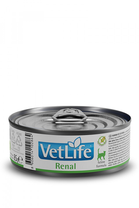 FARMINA Vet Life Renal Feline - mokra karma dla kota - 12x85g - Galeria zdjęcie 1