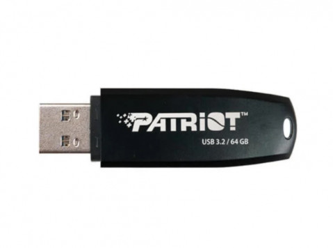 Patriot Core 64GB Type A USB 3.2 80MB/s czarny - Galeria zdjęcie 1