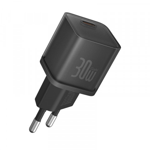 Ładowarka Baseus GaN5S 1C 30W EU (cluster black) - Galeria zdjęcie 3
