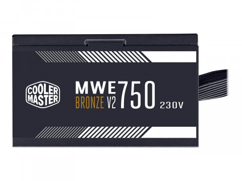COOLER MASTER ZASILACZ MWE BRONZE 80+ 750W V2 230V - Galeria zdjęcie 2