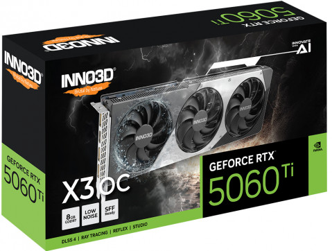 Karta graficzna INNO3 RTX 5060 Ti X3 OC 8GB - Galeria zdjęcie 2