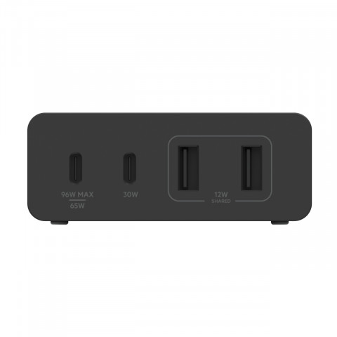 Ładowarka Belkin BoostCharge Pro 4-Port 2xUSB-C PD 3.0 + 2xUSB-A GaN Charger 108W Black - Galeria zdjęcie 3