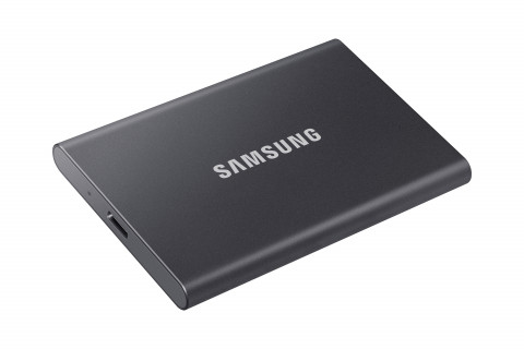 Dysk zewnętrzny SSD Samsung T7 (1TB; USB 3.2; szary; MU-PC1T0T/WW) - Galeria zdjęcie 5