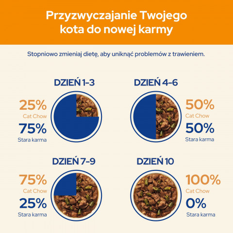 PURINA Cat Chow Jagnięcina, zielona fasolka - mokra karma dla kota - 10x85 g - Galeria zdjęcie 4
