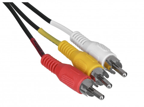 SAVIO KABEL AUDIO/VIDEO SCART – 3XRCA 2M CL-133 - Galeria zdjęcie 5